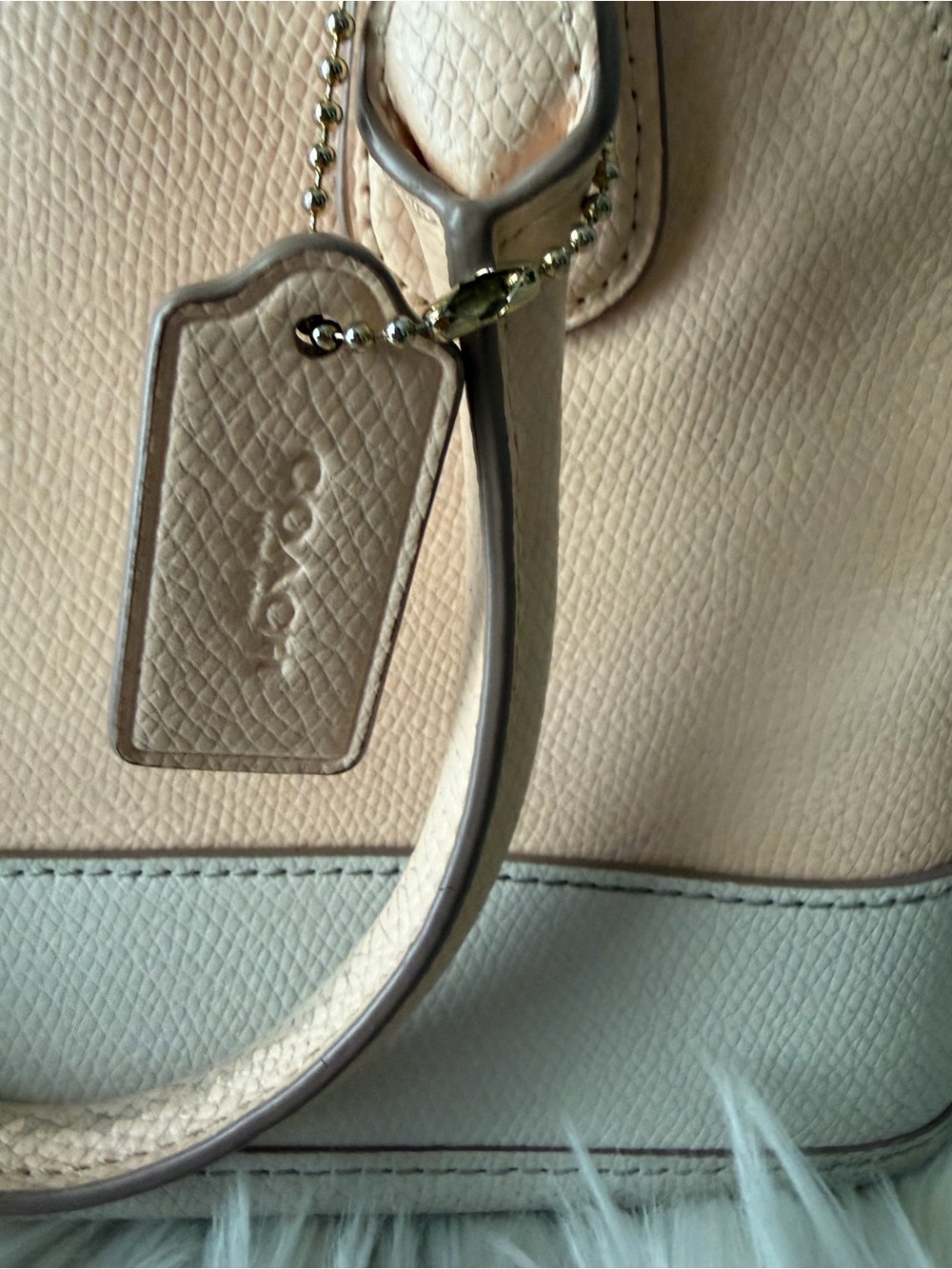 Coach Crossgrain Cora Domed
Satchel Handbag - Picture 9 of 9